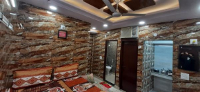 Diplomat luxury home stay in private apartment with kitchen, washroom, wifi , Android tv, fridge in cream location of posh south delhi foreiner area of lajpat nagar, safst locality of Delhi for single